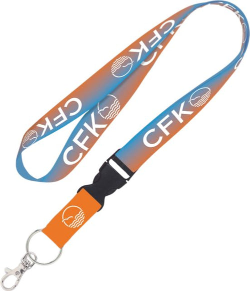 The College of the Florida Keys 1'' Buckle Lanyard