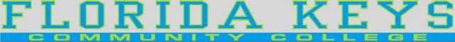 Florida Keys Community College  Strip Decal