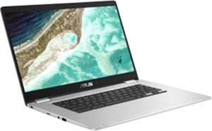 ASUS 15.6'' Chromebook - Intel Celeron - 4GB Memory - 32GB eMMC Flash Memory - Silver - ONLINE ONLY