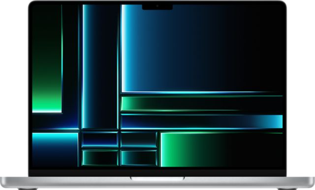 14-inch MacBook Pro: Apple M2 Pro chip with 10-core CPU and 16-core GPU, 512GB SSD - Silver - ONLINE ONLY