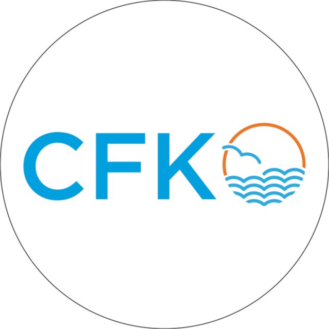 College of the Florida Keys Large Decal CFK Horizontal - ONLINE ONLY