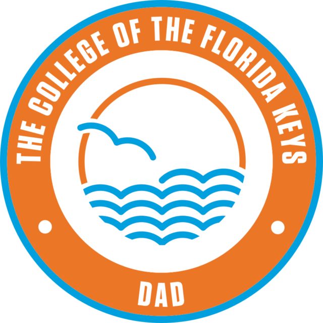 College of the Florida Keys Large Decal CFK Dad - ONLINE ONLY