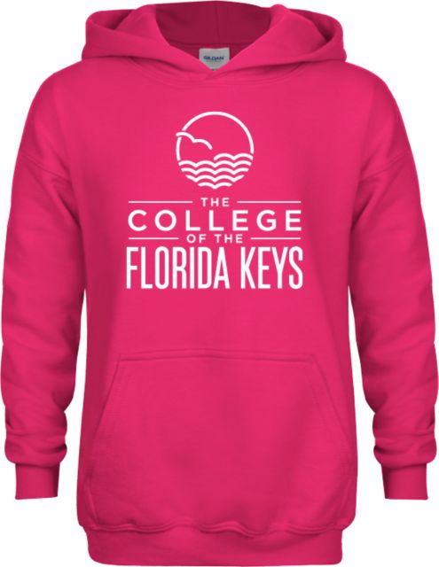 College of the Florida Keys Youth Fleece Hoodie The College of the Florida Keys Primary Mark - ONLINE ONLY