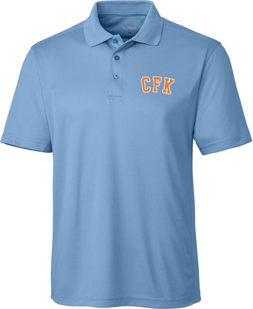 College of the Florida Keys Clique Ice Pique Polo CFK Arched - ONLINE ONLY