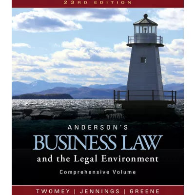 MindTap Business Law, 1 term (6 months) Instant Access for Anderson's Business Law and the Legal Environment, Comprehensive Volume