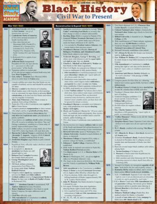 BLACK HISTORY CIVIL WAR TO