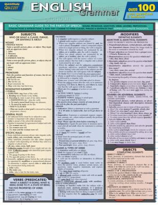 ENGLISH GRAMMER QUIZZER