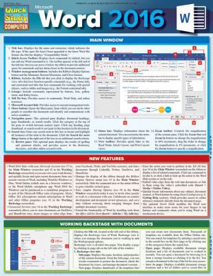 MS WORD 2016