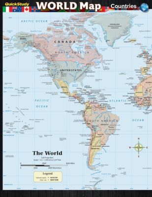 WORLD MAP COUNTRIES GUIDE