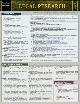 LEGAL RESEARCH
